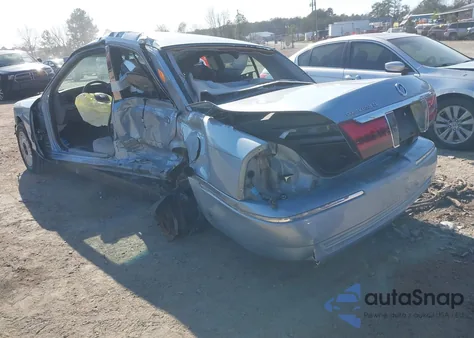 2003 Mercury Grand Marquis Gs from USA, damaged, VIN 2MEFM74W83X671975